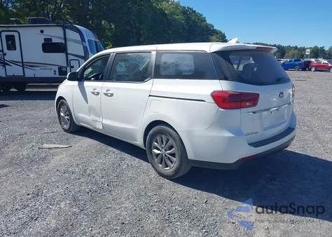 2020 Kia Sedona L from USA, damaged, VIN KNDMA5C17L6608034
